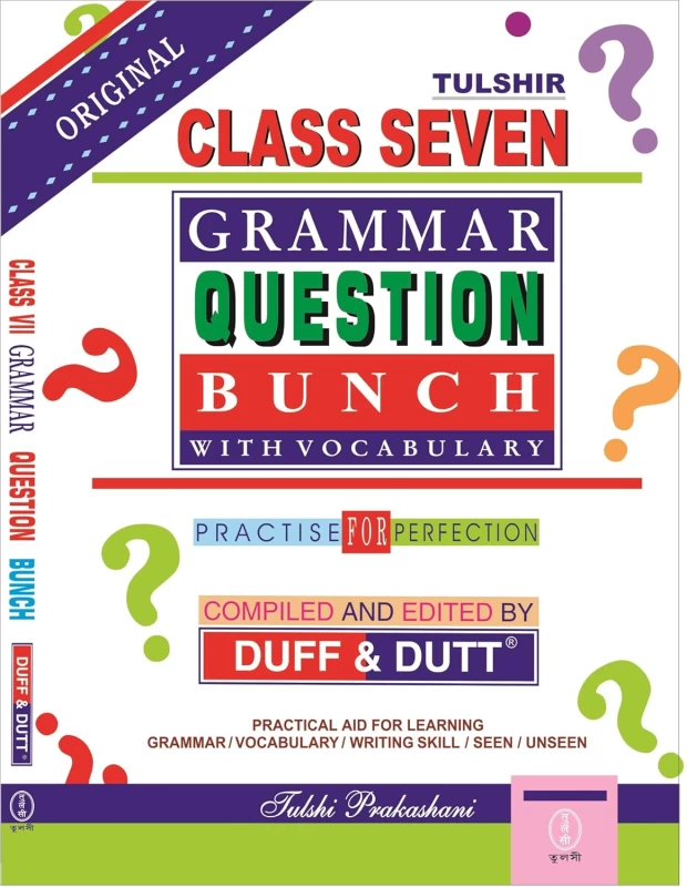 DUFF & DUTT Grammar and Question Bunch for Class 7 – Tulshi Prakashani Bookbharat.com