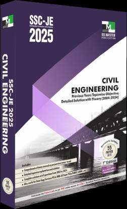 SSC-JE 2025 Civil Engineering Previous Years Topic wise Objective Detailed Solution with Theory (Paperback, IES MASTER Team)